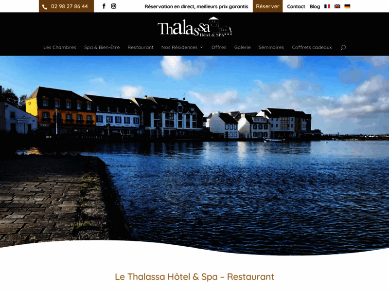 Hôtel Thalassa Camaret, séjour détente à Camaret-sur-Mer