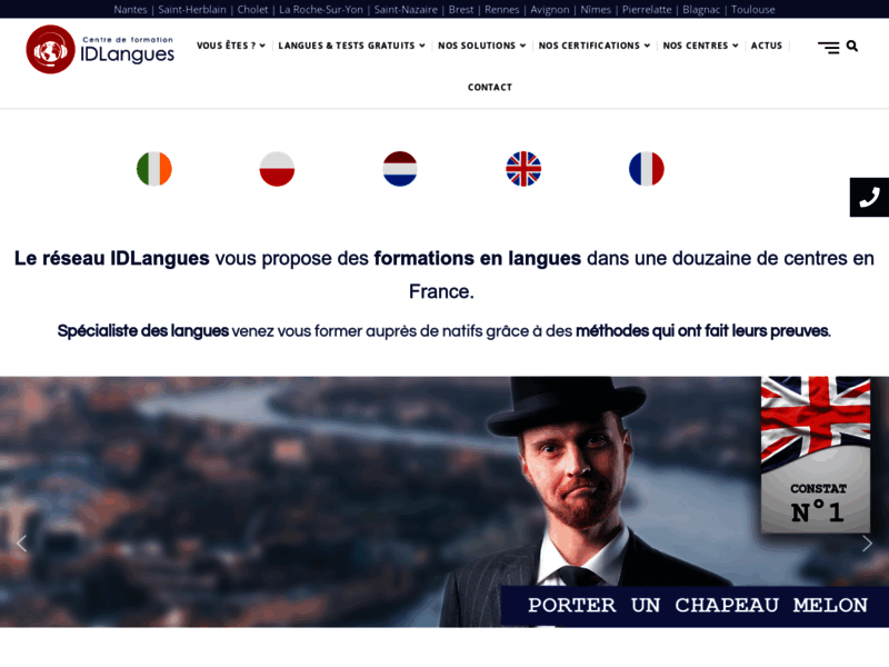 ID Langues, formation langues faciles