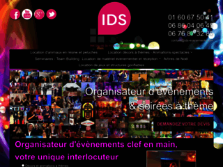 Détails : IDS Evènements, organisation et animation d'évènements