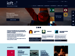 Détails : IEFT, l'École du Management du Tourisme