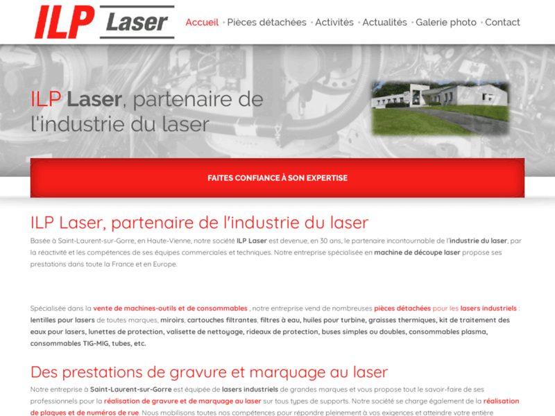 ILP, marquage au laser et consommables