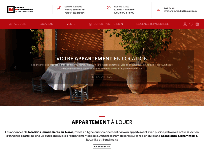 Immobilier Mohammedia, agence immobilière au Maroc