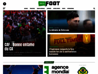 Détails : InfosFoot, portail d'actualités footballistiques