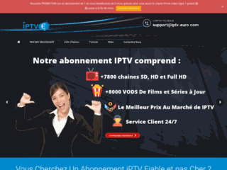 Fournisseur de chaînes IPTV 