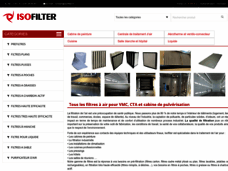 Détails : Isofilter, fabricant de préfiltres et filtres pour le traitement d'air