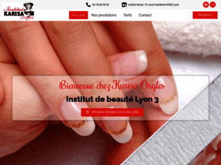 Institut de beauté Lyon Karisa Ongles Esthéticienne