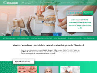 Gaetan Vanelven, prothésiste dentaire à Mellet, près de Charleroi