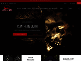 L'Antre de Lilith: votre boutique gothique en ligne