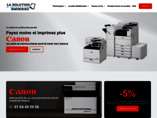 lasolution.fr : photocopieur canon