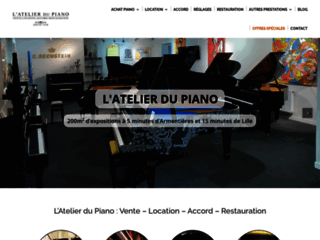 L’Atelier du Piano réparation de piano Lille 59  