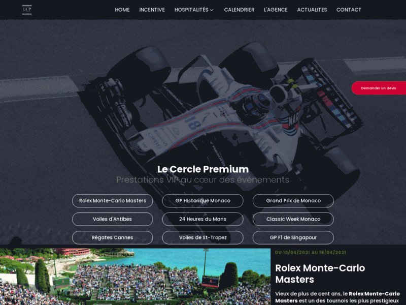 F1 de Monaco en vip