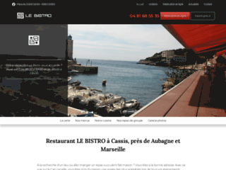 Restaurant LE BISTRO à Cassis, près de Aubagne et Marseille