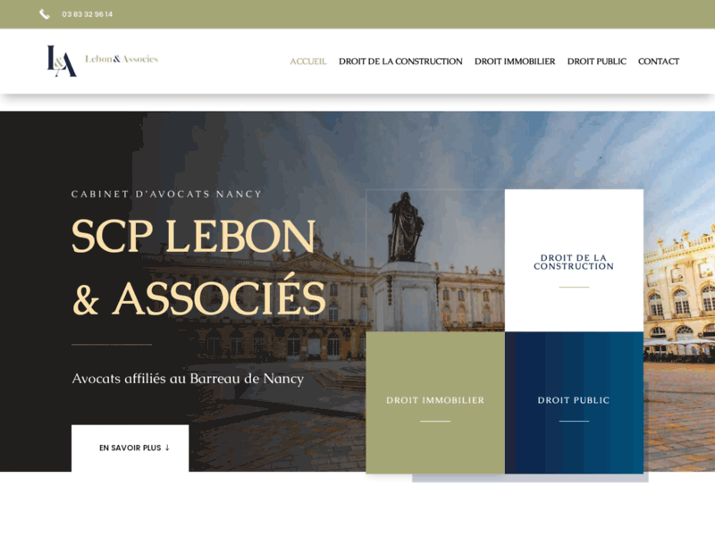 Lebon & Associés, votre cabinet d'avocats à Nancy