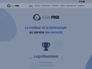 Détails : LegalProd, logiciels pour les cabinets d'avocats