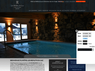 Hôtel sauna et spa dans les Vosges : Les Reflets du Lac Gérardmer 