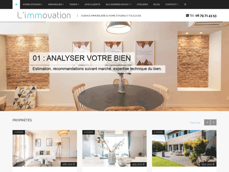 L'immovation, conseils en Home Staging