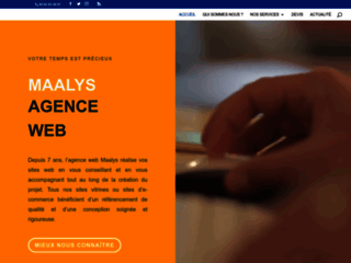 Détails : Maalys, concepteur de site Internet