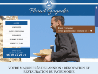 Détails : Ent. Guyadier, maçonnerie, rénovation et restauration en Côtes-d'Armor