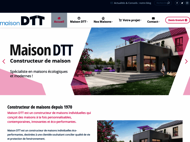 Maison DTT, promoteur immobilier