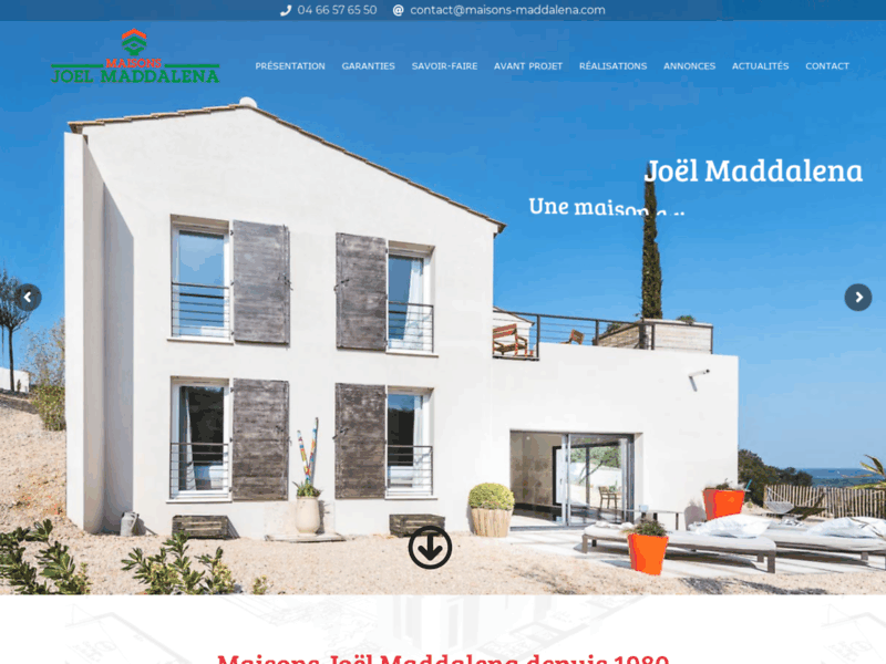 Maisons Maddalena, promoteur immobilier dans le Gard