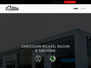 Garage Michaël Mazuin à Nalinnes, concessionnaire Volkswagen et VW Utilitaires