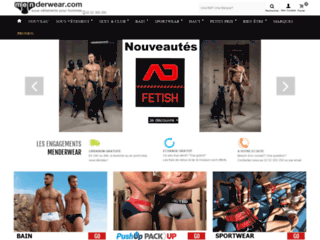 Détails : Menderwear, sous vêtements pour hommes