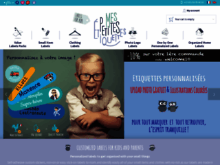 Mespetitesetiquettes.com : pour personnaliser objets et vêtements de vos enfants