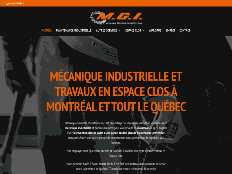 MGI, Maintenance industrielle