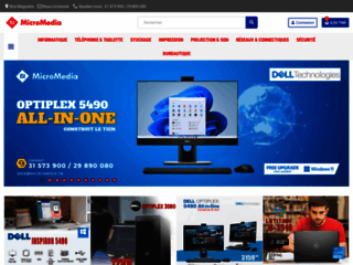 Micromédia : vente de PC portable en Tunisie