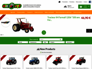 Mini Toys : boutique spécialisée en miniature agricole, du BTP et du transport