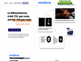 Minifone : système de téléassistance pour personnes âgées