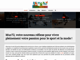 Muc72 magasin de sport en ligne