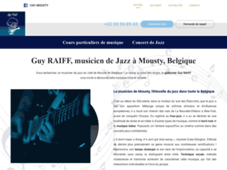 Guy RAIFF, musicien de Jazz à Mousty, Belgique 
