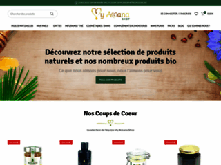 Détails : My Amana Shop, produits bien-être naturels