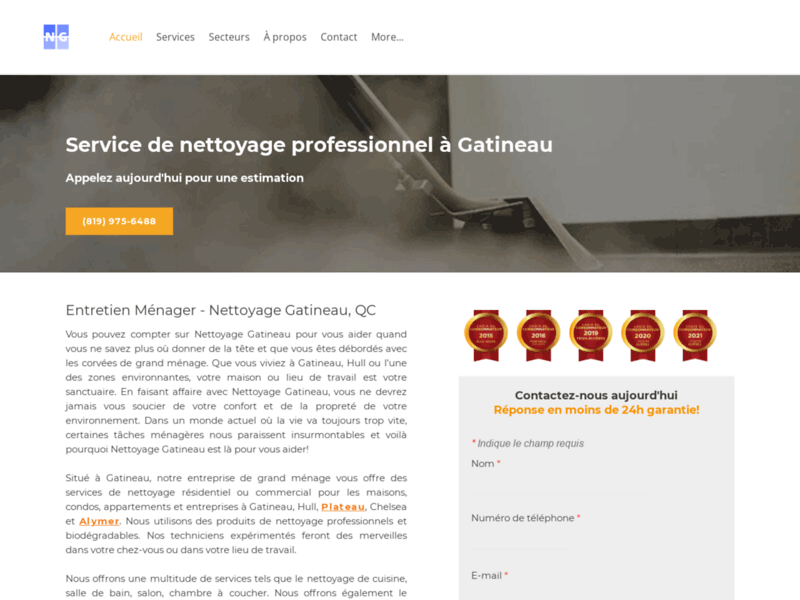 Nettoyage Gouttières - Gatineau QC