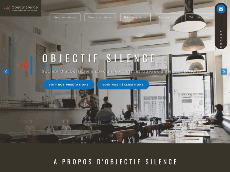 Objectif Silence, isolation phonique