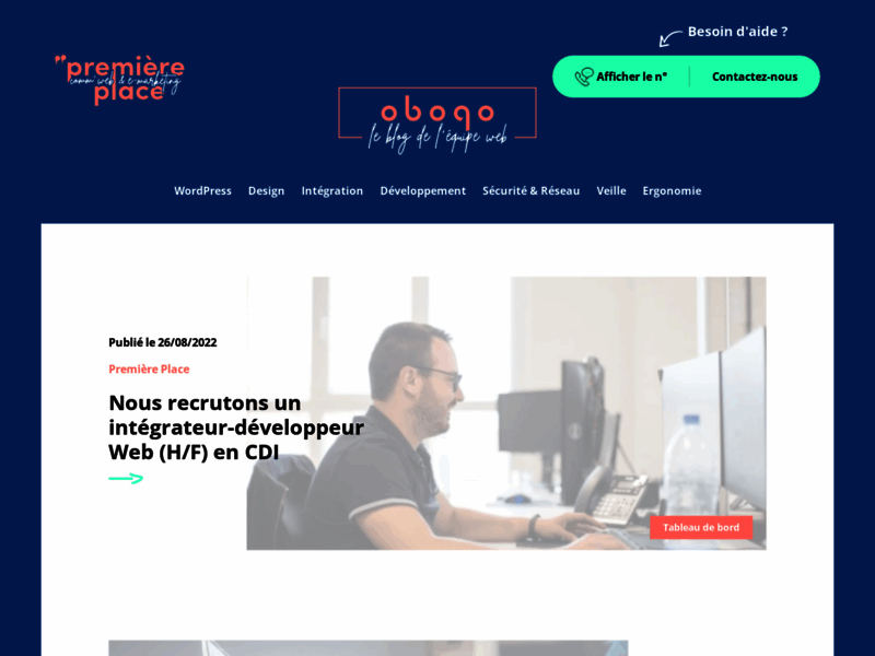 Agence web Oboqo – Conception de site internet