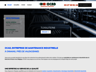 OCAD, entreprise de maintenance industrielle à Onnaing, près de Valenciennes