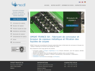 Détails : Omsat : fabricant et revendeur de machines industrielles
