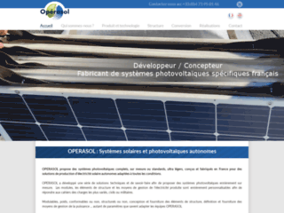 Détails : Opérasol, panneaux solaires autonomes