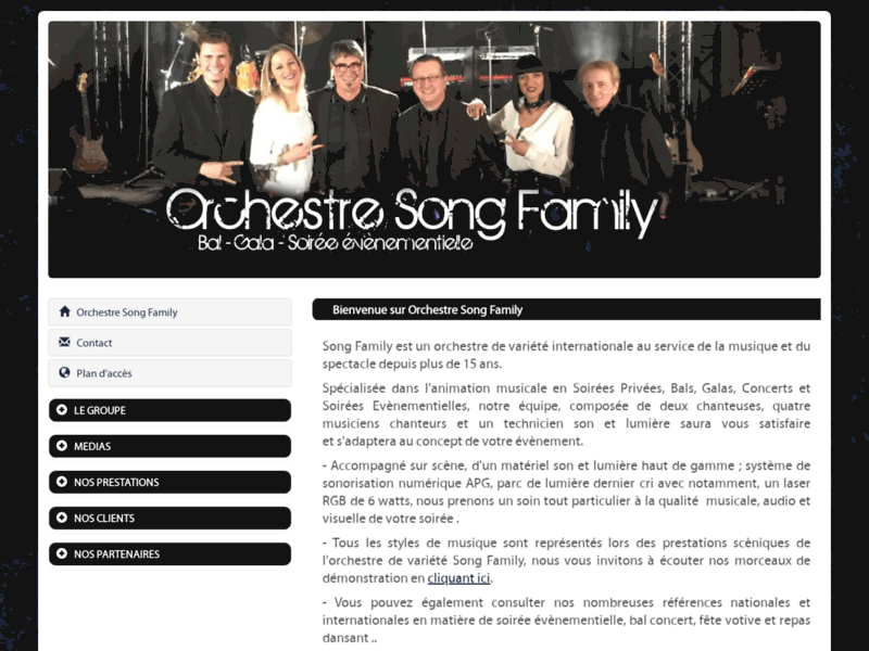 Song Family, orchestre de variété