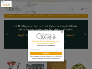 Détails : Maison Ormenis, herboristerie à Paris