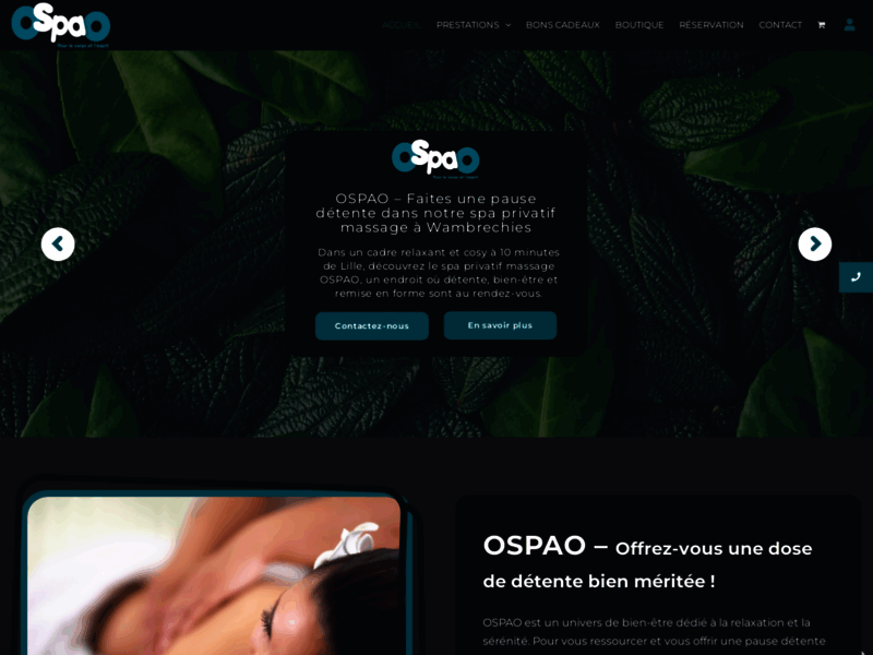 OspaO, centre spa près de Lille