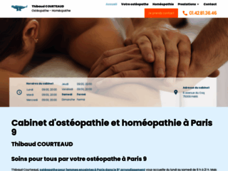 cabinet d'ostéopathie à Paris 9 