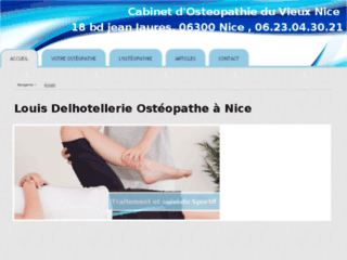 Cabinet d&#039;ostéopathie à Nice