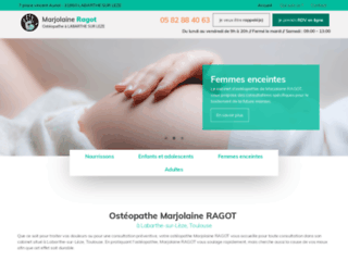 Ostéopathe Marjolaine RAGOT à Labarthe-sur-Lèze, Toulouse