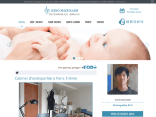 Détails : Cabinet d’ostéopathie de Kino Mizukami à Paris 7ème