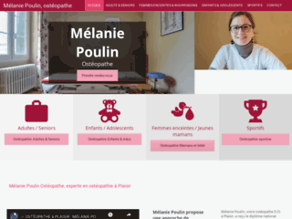 Détails : Mélanie Poulin, ostéopathe pour sportifs à Plaisir          