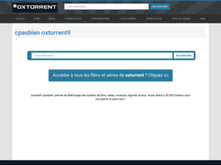 télécharger cpasbien torrent9 sur oxtorrent