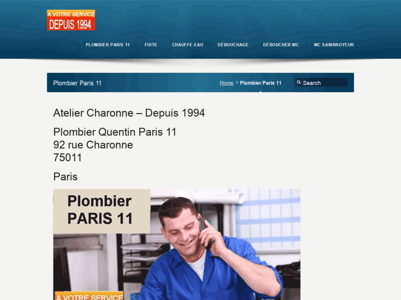 Plomberie Quentin, plombier chauffagiste à Paris